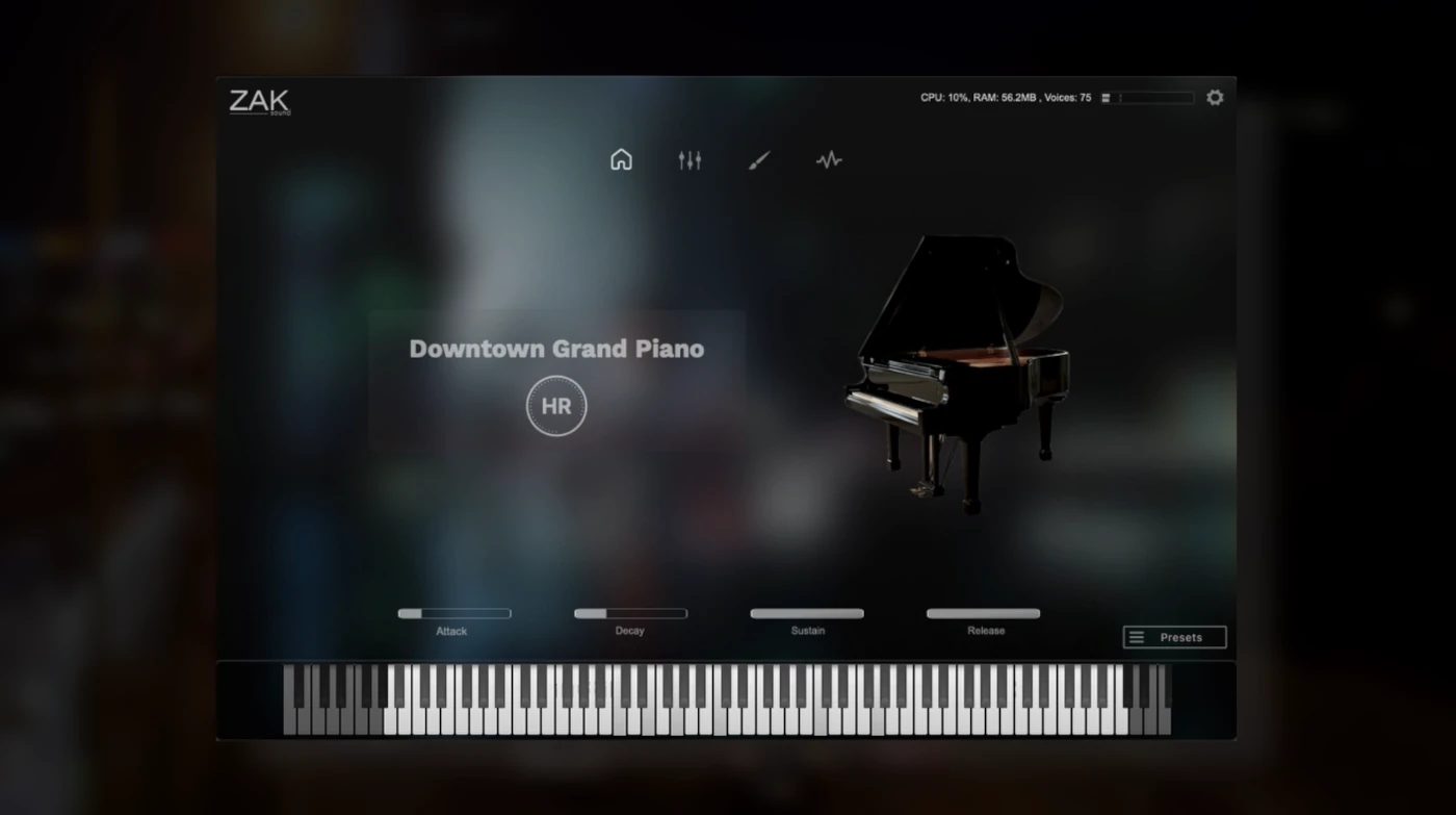 Downtown Grand Piano