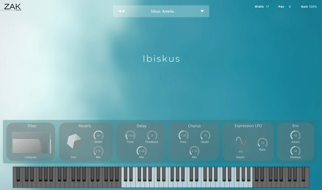 Ibiskus interface